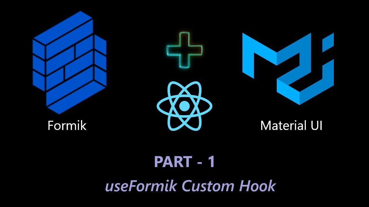 Forms using Formik + Material UI in React