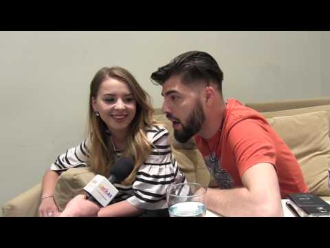 ESCKAZ in Madrid: Interview with Ilinca and Alex Florea (Romania) at Eurovision-Spain Pre-Party