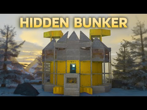 The Cobalt - My COZY BUNKERED Solo/Duo/Trio Rust Base Design