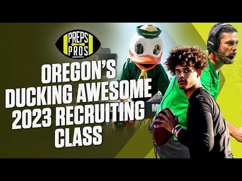 The Oregon Ducks are LOADED with offensive talent | 2023 Recruiting Class Breakdown | Preps to Pros