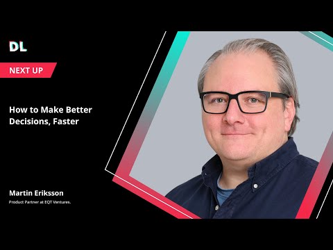 Digitale Leute Summit 2022 || How to Make Better Decisions, Faster || Martin Eriksson