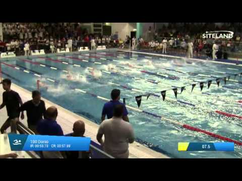 Finale dei 100 Dorso Ragazzi Maschi - 18 Memorial  Chiara Giavi