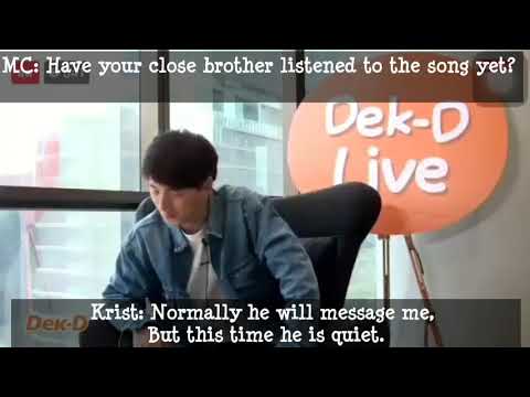 (Engsub) Talking About Singto's reaction to Krist's song (180613)
