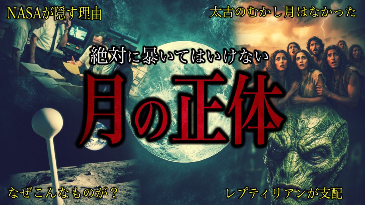【常識が覆る】誰も知ることができない月の正体