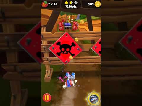 Looney Tunes Dash! (iPhone) - Level 1-7 Complete (Wabbit Season)