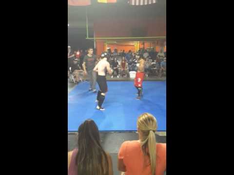 Tim McHone Muay Thai Fight at Intensity MMA