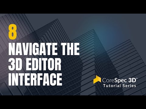 3D Editor Interface