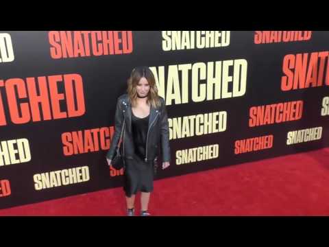 Ashley Tisdale arriving to Premiere Of 20th Century Foxs Snatched at Regency Village Theatre in Wes