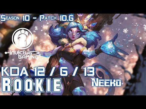 IG Rookie NEEKO vs KATARINA Mid - Patch 10.6 KR Ranked