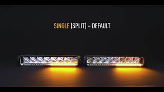 LED přídavné světlo s funkcí majáku/výstražného světla 410mm LAZER TRIPLE-R 1000- bílá, poziční světlo, 9240lm, 5000K, IP68, 2. gen.