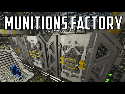 Space Engineers - S4E43 'Flak Tower Munitions Factory'