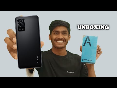 Oppo A55 Unboxing & Features || Aditya Mobile