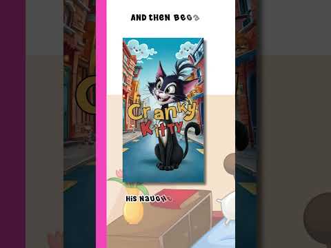 Giggles Guaranteed! I Trailer of Cranky Kitty I Awesome Kids' Gift #kidsbooks #usakids #booktrailer
