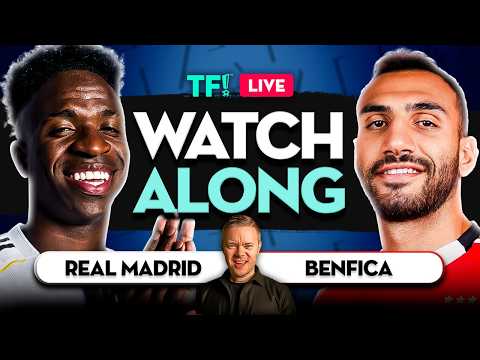 Real Madrid vs Benfica LIVE Champions League Watchalong