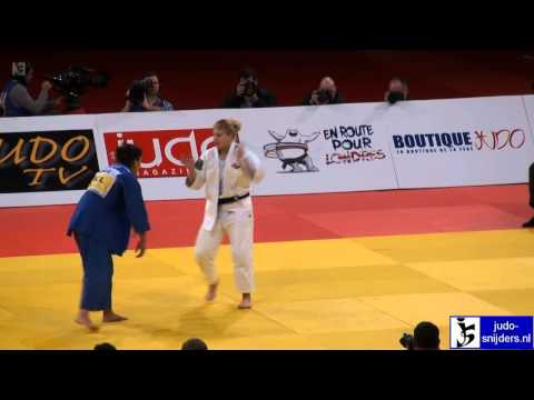 Judo 2012 Grand Slam Paris: Harrison (USA) - Aguiar (BRA) [-78kg] final