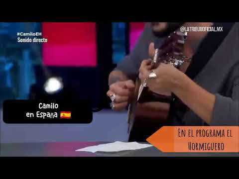 Camilo en España 🇪🇸 en el hormiguero - La tribuu.mx