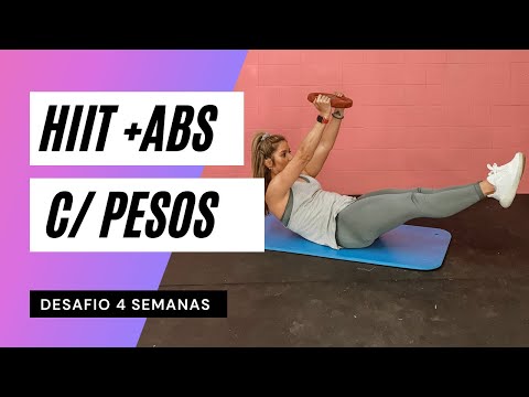 Dia 17: 45m HIIT ABS c/peso  | Desafio 4 semanas Marta Moura Fit