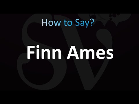 How to Pronounce Finn Ames (Mashle)