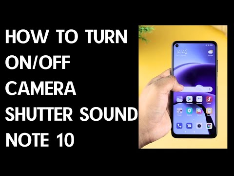 How to Turn On/Off Camera Shutter Sound on Note 10