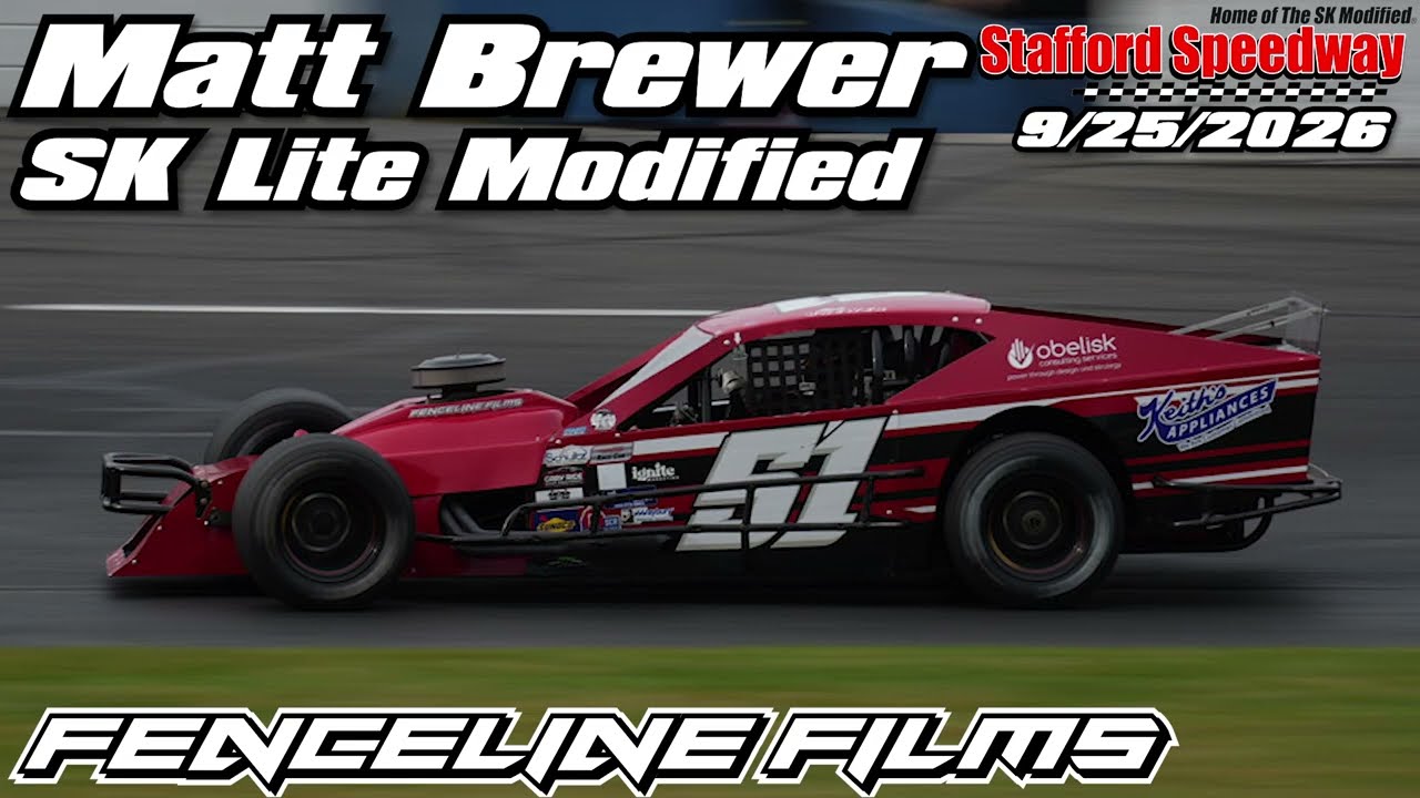 Matt Brewer SK Lite Stafford Speedway 9/25/2026