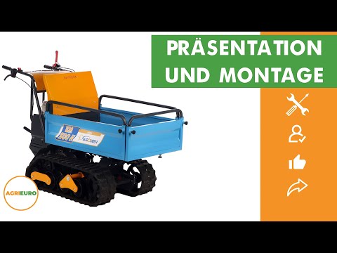 Produkt- und Montagevideo EuroMech EM500H-Agri - Raupentransporter