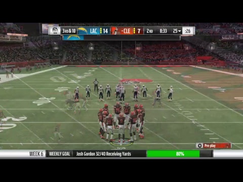 Madden 18 Franchise Career Mode Browns Qb  ep 16