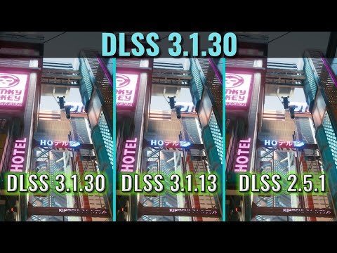 DLSS 3.1.30 - Comparison in 6 Games - 1440p - RTX 3070 - Ryzen 5 3600