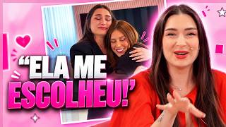ALESSANDRA MORA SE EMOCIONA AO REALIZAR SONHO COM MARI MARIA | Programa das Bi