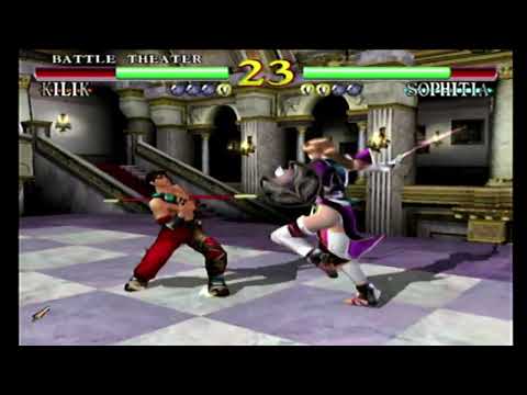 Soul Calibur(Dreamcast)-Kilik vs Sophitia III