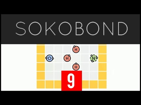 Sokobond Puzzle Walkthrough | 9 | Coyote - YouTube