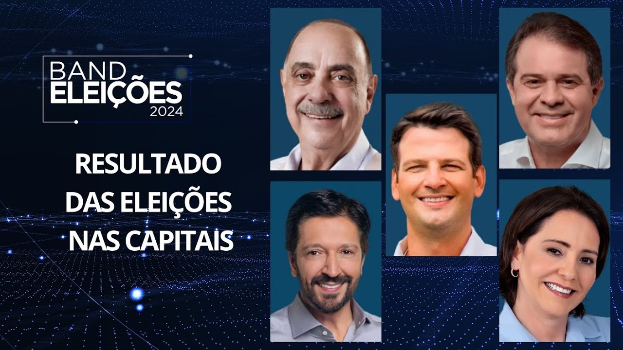 Veja resultados do segundo turno nas capitais | Eleições 2024