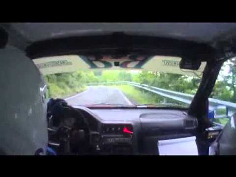 Cameracar Rally Coppa d'Oro 2011 Iraldi-Amerio Peougeto 106 FN2 1° tempo di classe!