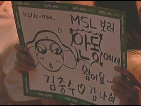 2010.8.5 bigfile MSL 스타크래프트 직관, 이영호선수 티셔츠 받은 이야기
