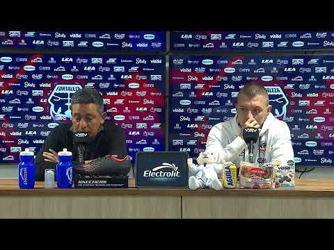 Rueda de prensa de Fortaleza tras su partido con Santa Fe