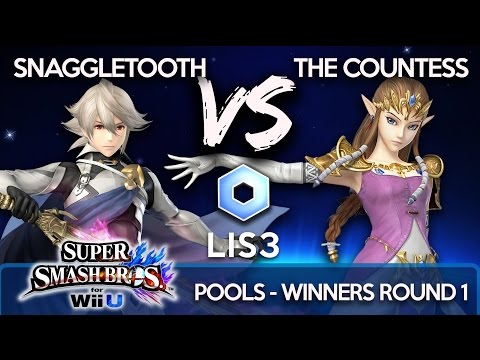 Let It Shine 3: Smash 4 - Snaggletooth (Corrin) Vs.The Countess (Zelda) Pool B2 - Winners Round 1