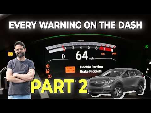 Honda CRV Every Warning Light On Dash - FULL RESET FIX