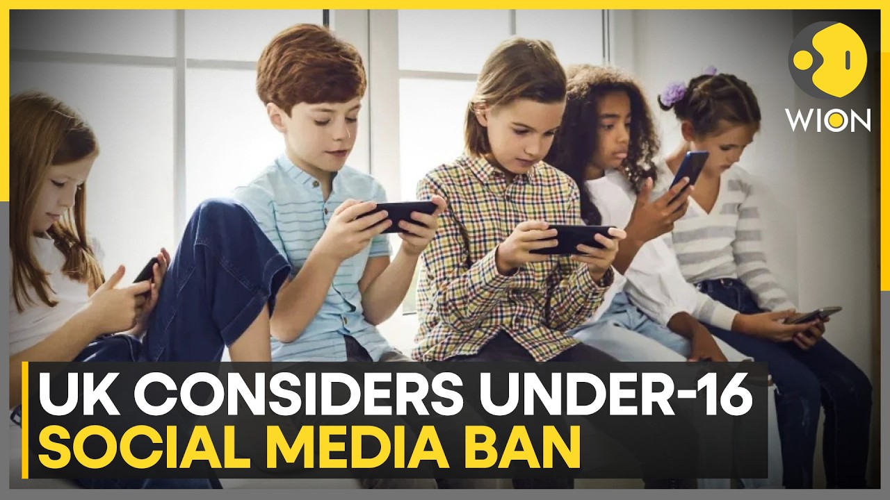 UK Considers Under-16 Social Media Ban; 300 Teens to Join Six-Week Pilot | WION