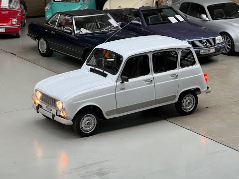 Präsentation Renault 4 GTL Clan   Jubiläumsauto zu 50 Jahre R4