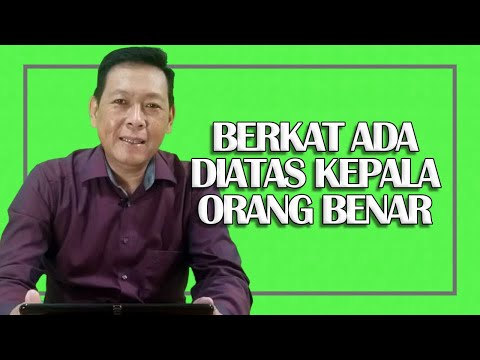 BERKAT ADA DIATAS KEPALA ORANG BENAR - AgUs ST