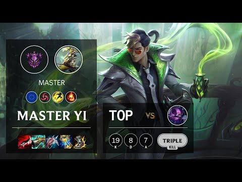 Master Yi Top vs Kennen - EUW Master Patch 11.24b