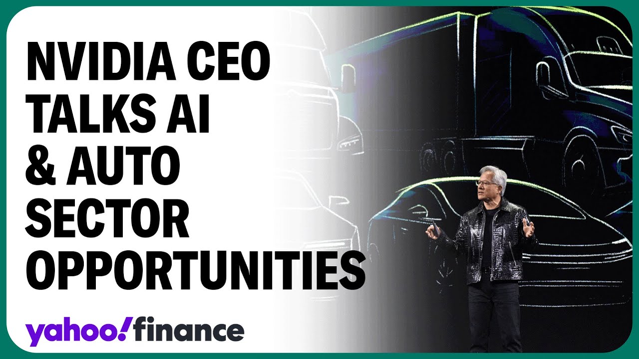 Nvidia CEO on AI & how self-driving cars are a huge opportunity