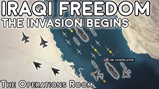 Operation Iraqi Freedom - The Invasion Begins - Animated