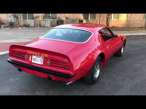 Start Up - 1974 SD 455 Trans Am