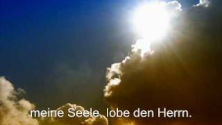 Seele herren meine lobe chords den