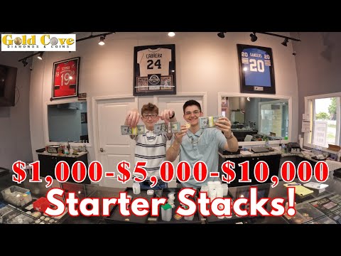 Precious Metal Starter Stacks! $1k, $5k, $10k Budget, What Are You Stacking? Silver-Gold-Bars-Coins?
