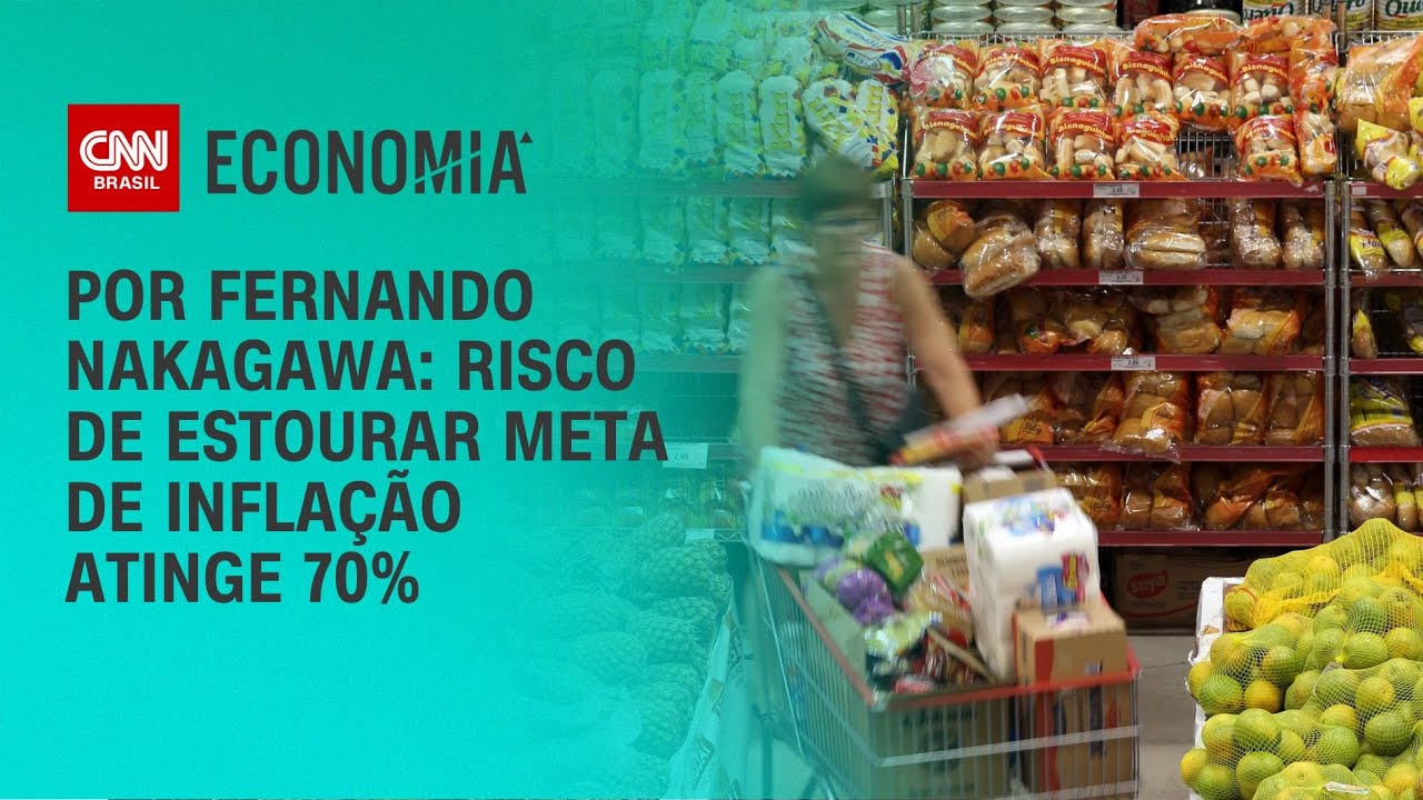 Análise: Risco de estourar meta de inflação atinge 70%, diz BC | CNN360°