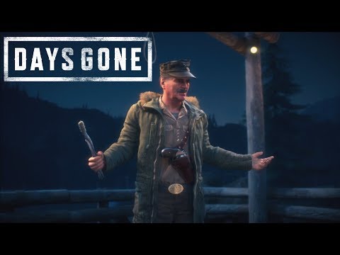 DAYS GONE - Col. Garret Crazy Speech | PS4 Gameplay