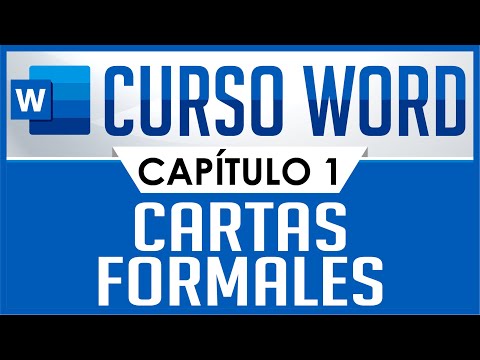 Curso Word - Capitulo 1, Carta sencilla (Formal)