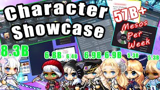 [GMS Kronos] 57B+ Mesos Per Week Boss Mule Gear Showcase