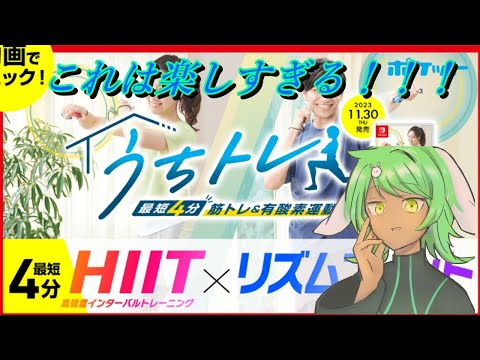 夜活うちトレ HIITやるよ 546日目#vtuber #うちトレ #うちトレ最短4分筋トレ有酸素運動